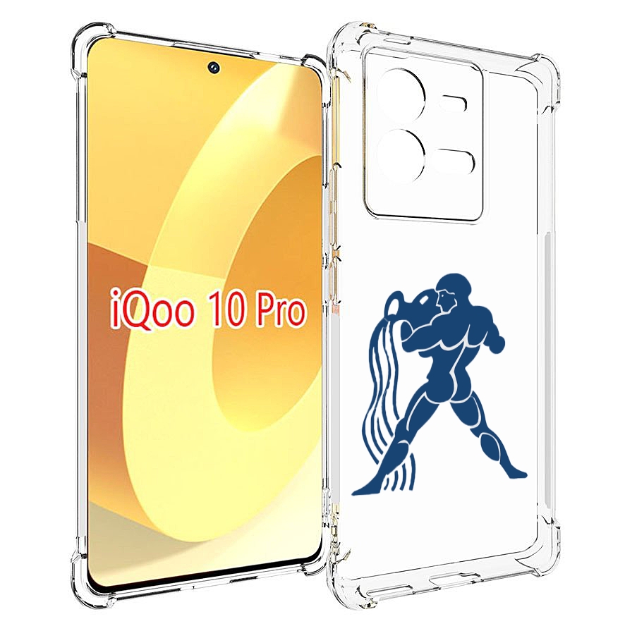 

Чехол MyPads знак-зодиака-водолей7 для Vivo iQOO 10 Pro, Прозрачный, Tocco