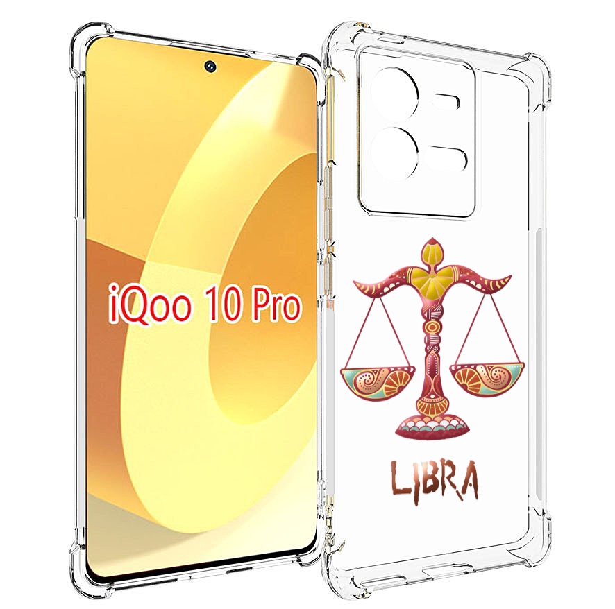 

Чехол MyPads знак-зодиака-весы-8 для Vivo iQOO 10 Pro, Прозрачный, Tocco