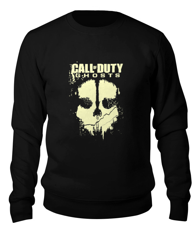 

Свитшот унисекс Printio Call of duty ghosts черный XL, Call of duty ghosts