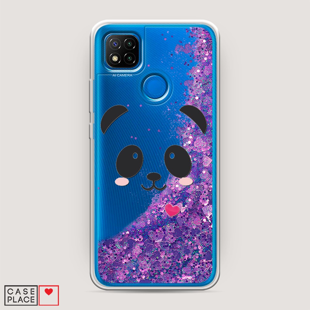 

Чехол Awog на Xiaomi Redmi 9C "Влюбленный панда контур", Разноцветный, 39092-1