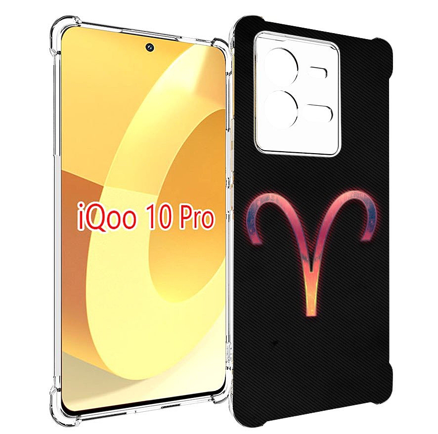 

Чехол MyPads знак зодиака овен 1 для Vivo iQOO 10 Pro, Прозрачный, Tocco