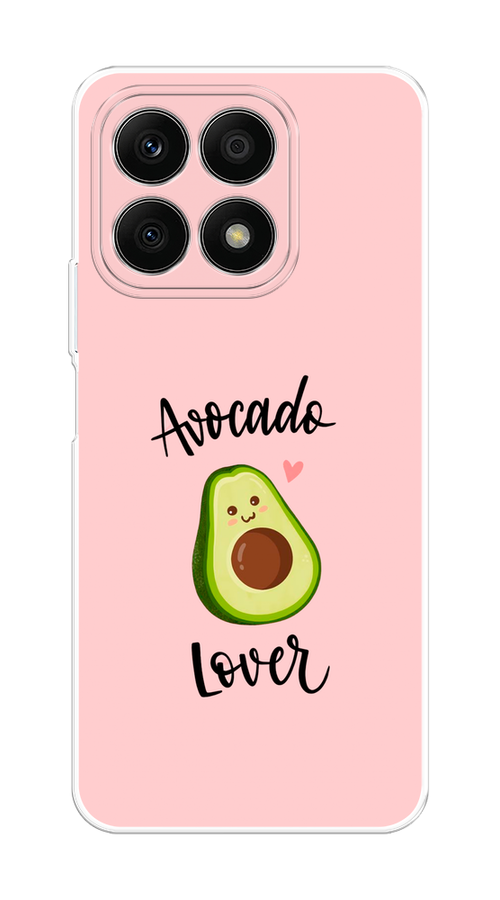 

Чехол на Honor X8A "Avocado lover", Розовый;зеленый, 6120750-6