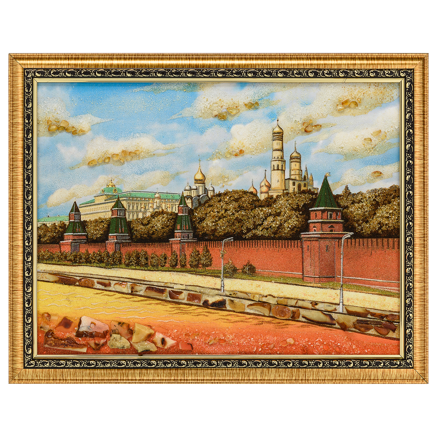 Картины из янтаря в москве