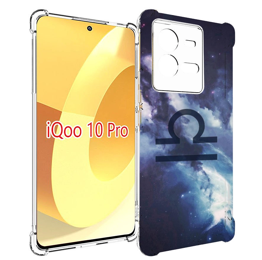 

Чехол MyPads знак зодиака весы 5 для Vivo iQOO 10 Pro, Прозрачный, Tocco