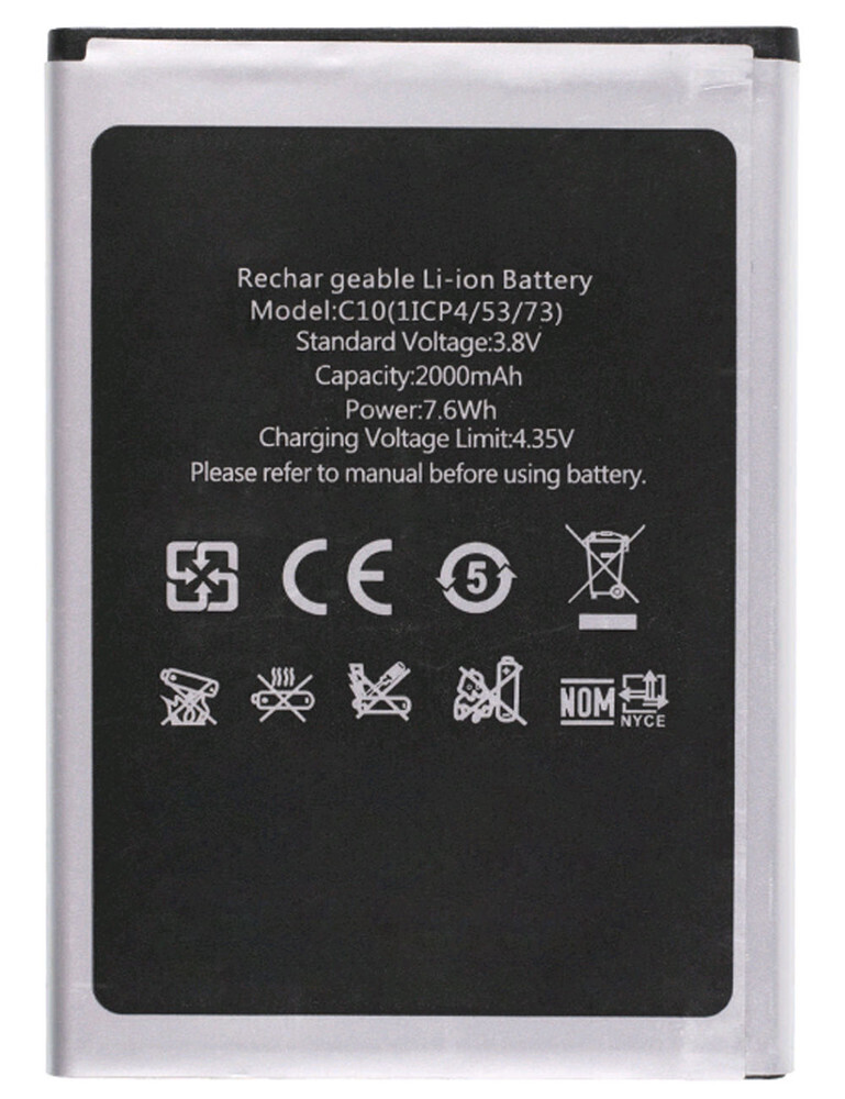 

Аккумулятор для OUKITEL C10, 1JCP4/53/73