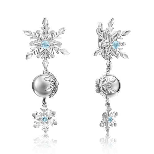 

Серьги из серебра с топазом PLATINA jewelry 02-4725-00-201-0200-68, 02-4725-00-201-0200-68