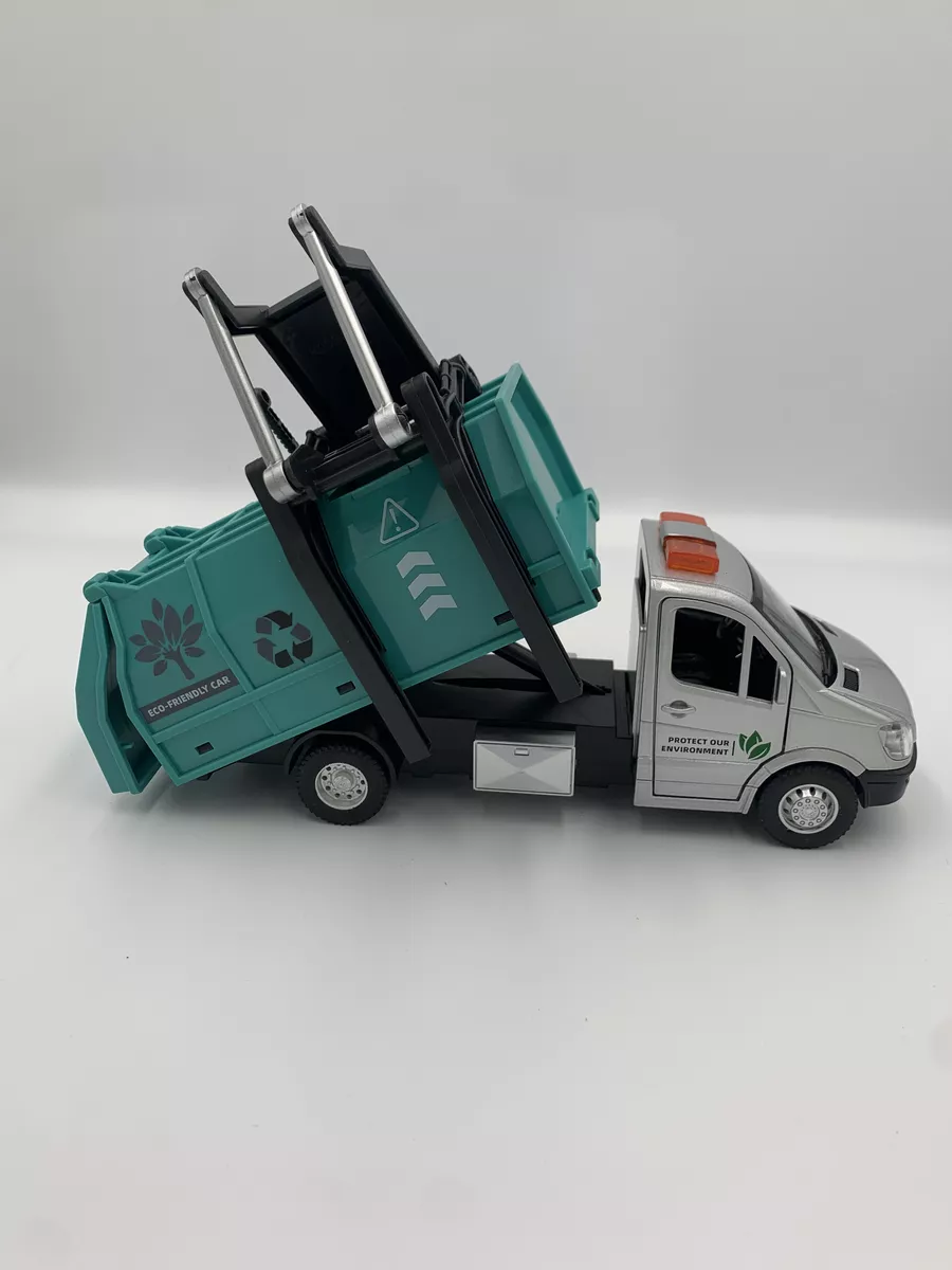 

Игрушка Panawealth Мусоровоз truckgaz01, Зеленый