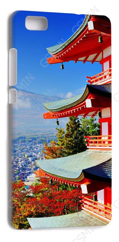 

Чехол NoBrand для Huawei P8 Lite Дизайн 169, Белый