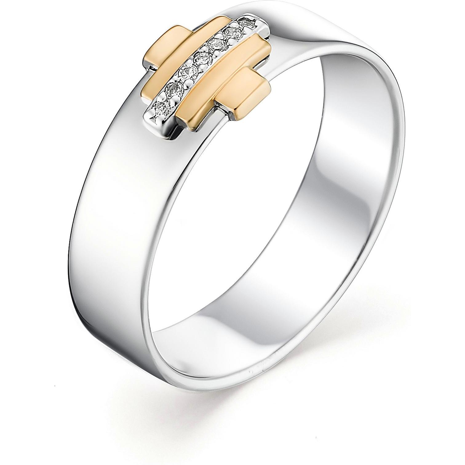

Кольцо из серебра с бриллиантом р. 20 АЛЬКОР 01-0299, 01-0299/000Б-00