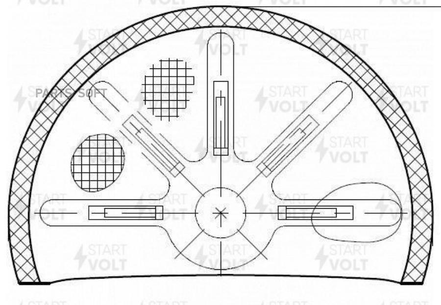 Фильтр эл. бензонасоса для а/м Hyundai Accent II TagAZ 1.3i/1.5i (D=11мм) (SFF 0809)