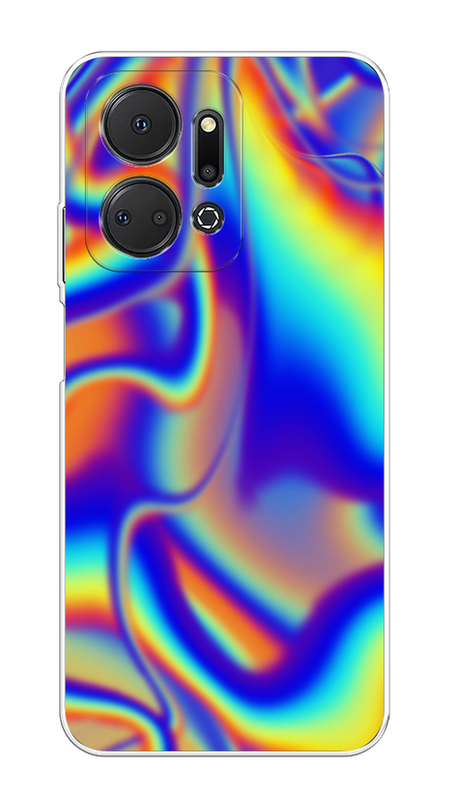 

Чехол на Honor X7A "Яркая голограмма", Разноцветный, 6120650-3