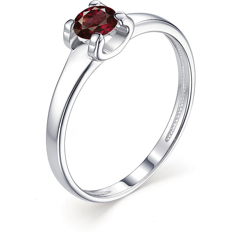 

Кольцо из серебра с гранатом р. 17.5 АЛЬКОР 01-1465_00ТБ-00, 01-1253/00ГР-00