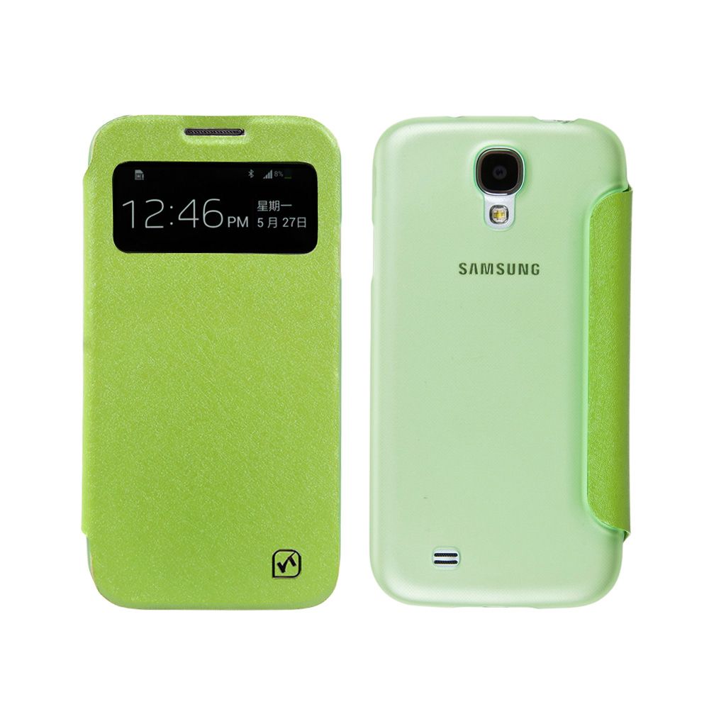 

Футляр-книга боковой Hoco Ice View для Samsung Galaxy i9500 S4 green, Зеленый