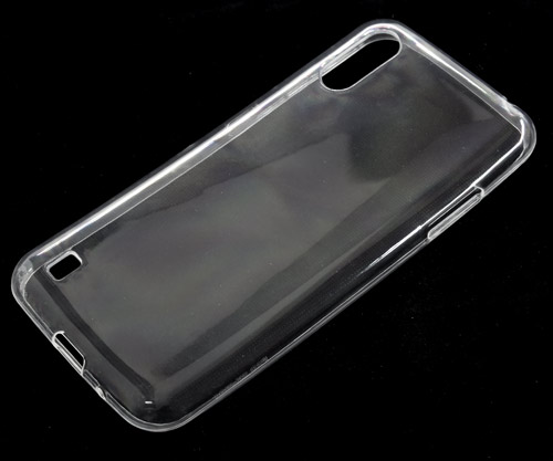 Силиконовый чехол Jack Case для Samsung M01 прозрачный