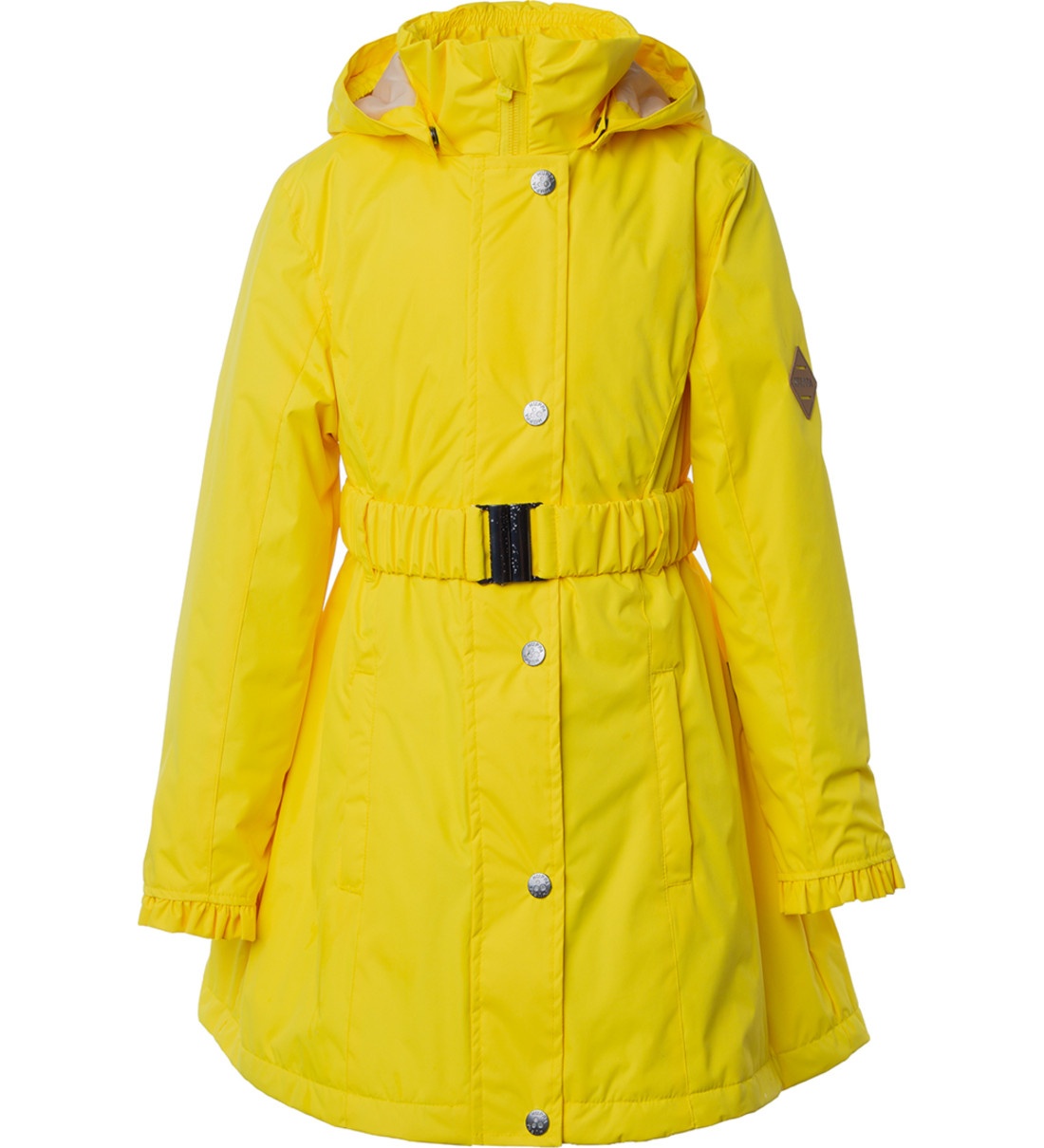 фото Пальто для девочек huppa цв. желтый р-р. 128