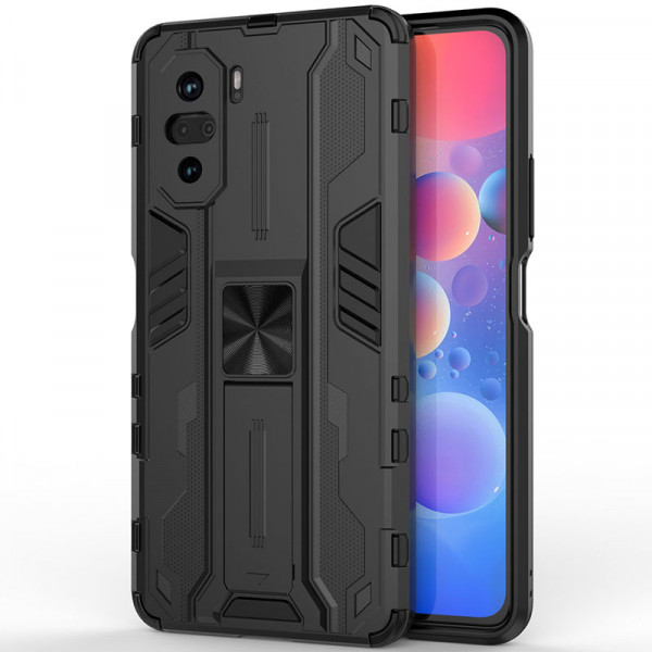 

Противоударный чехол Epik Galvatron для Poco F3 / Mi 11X (Pro) /Redmi K40 (Pro), Черный