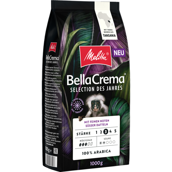 

Кофе в зернах Melitta BC Selection des Jahres 1 кг