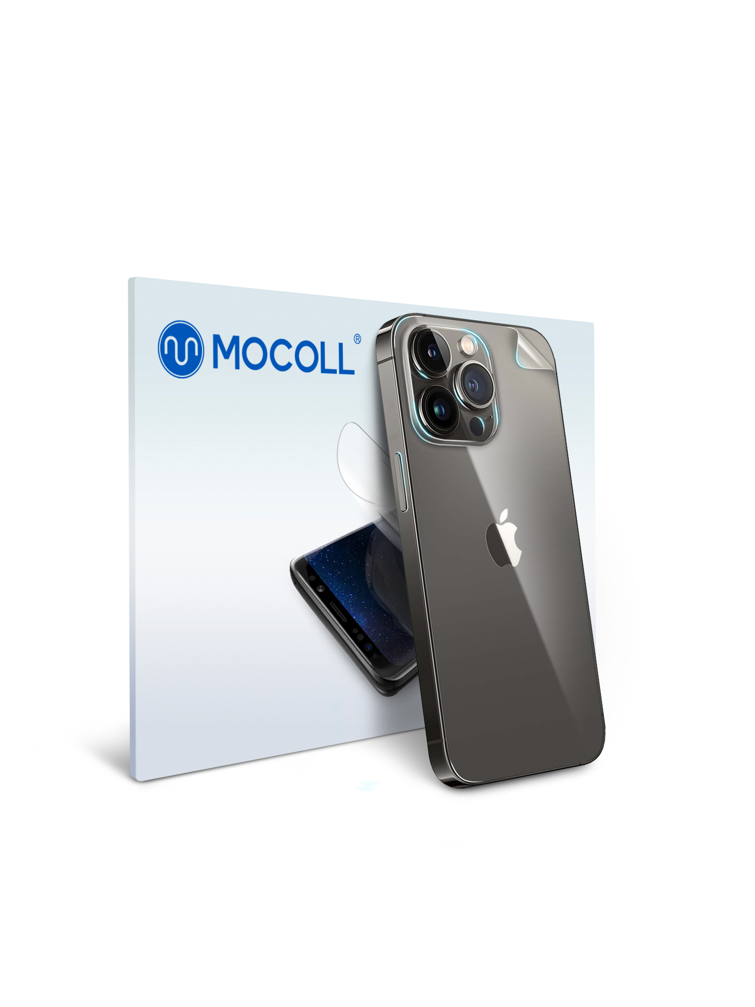 

Гидрогелевая защитная пленка MOCOLL для задней панели Apple iPhone 13 Pro матовая
