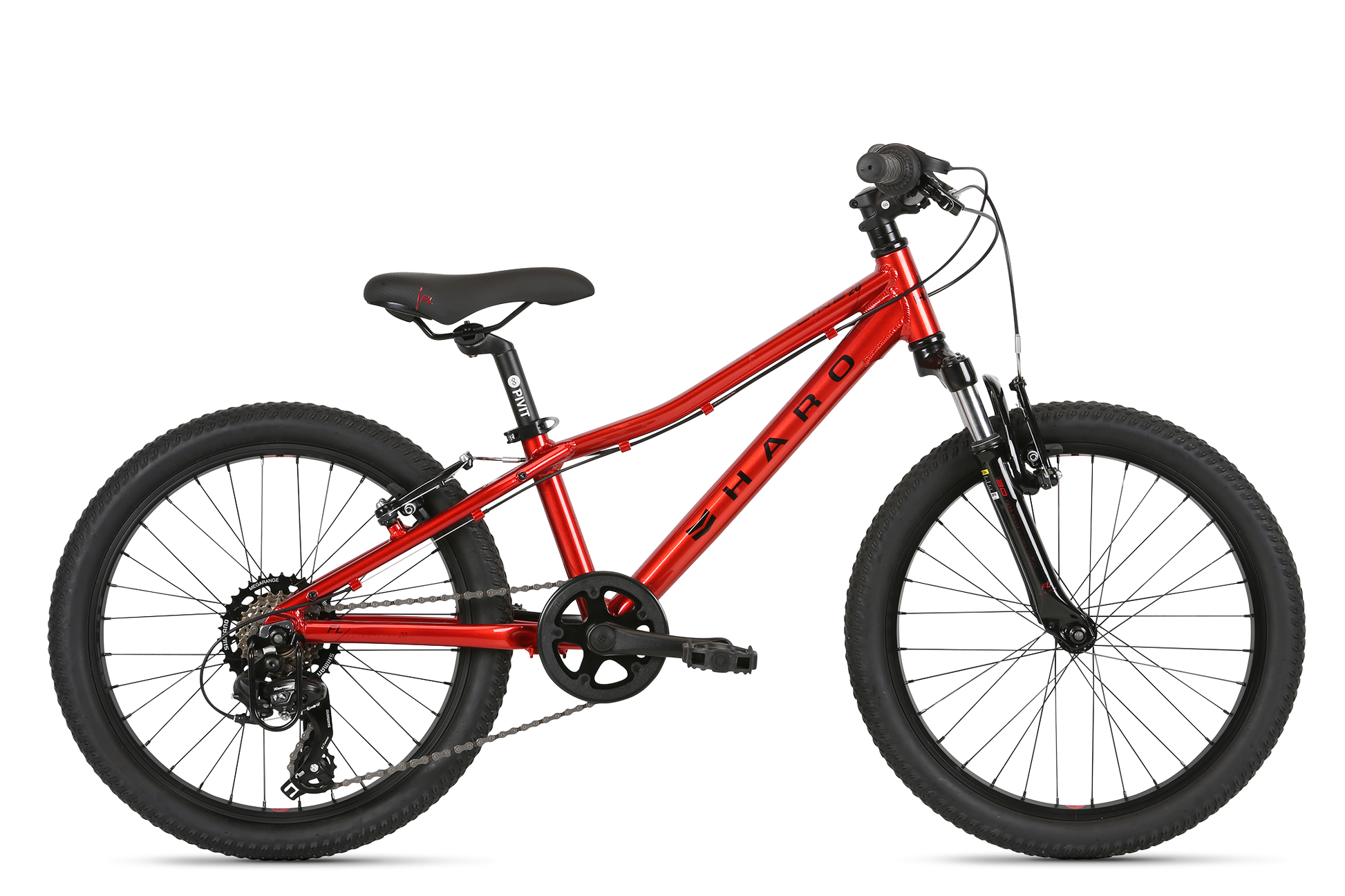 Велосипед детский двухколесный Haro Flightline 20 2021 красный-черный горный велосипед haro double peak 27 5 trail год 2021 красный ростовка 16