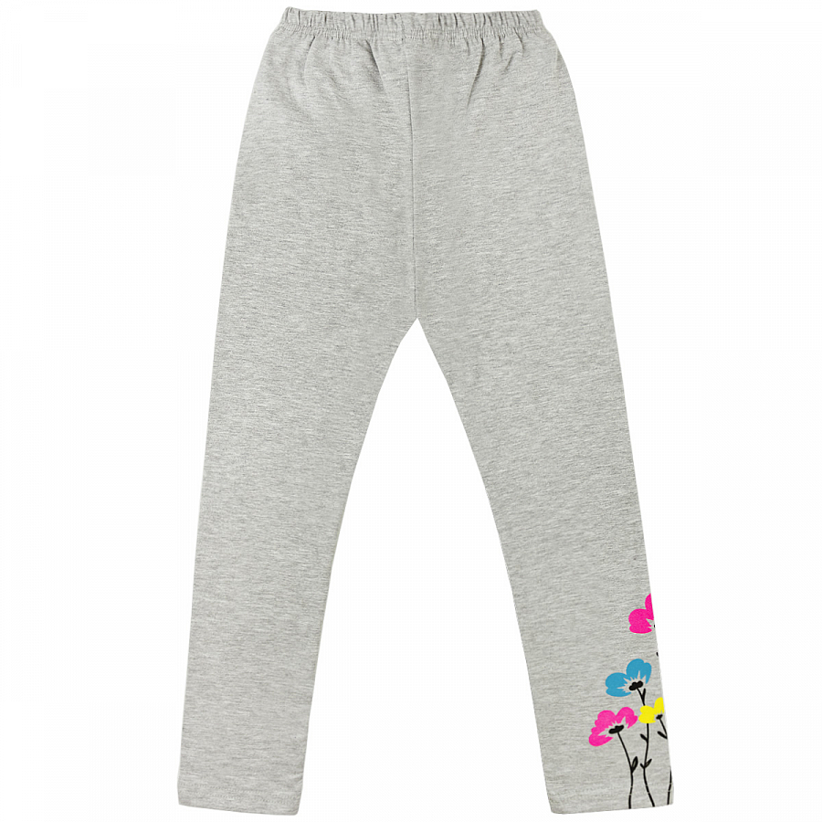 

Легинсы кулирка для девочки Весна цв.Серый р. 104-110, 0129101301