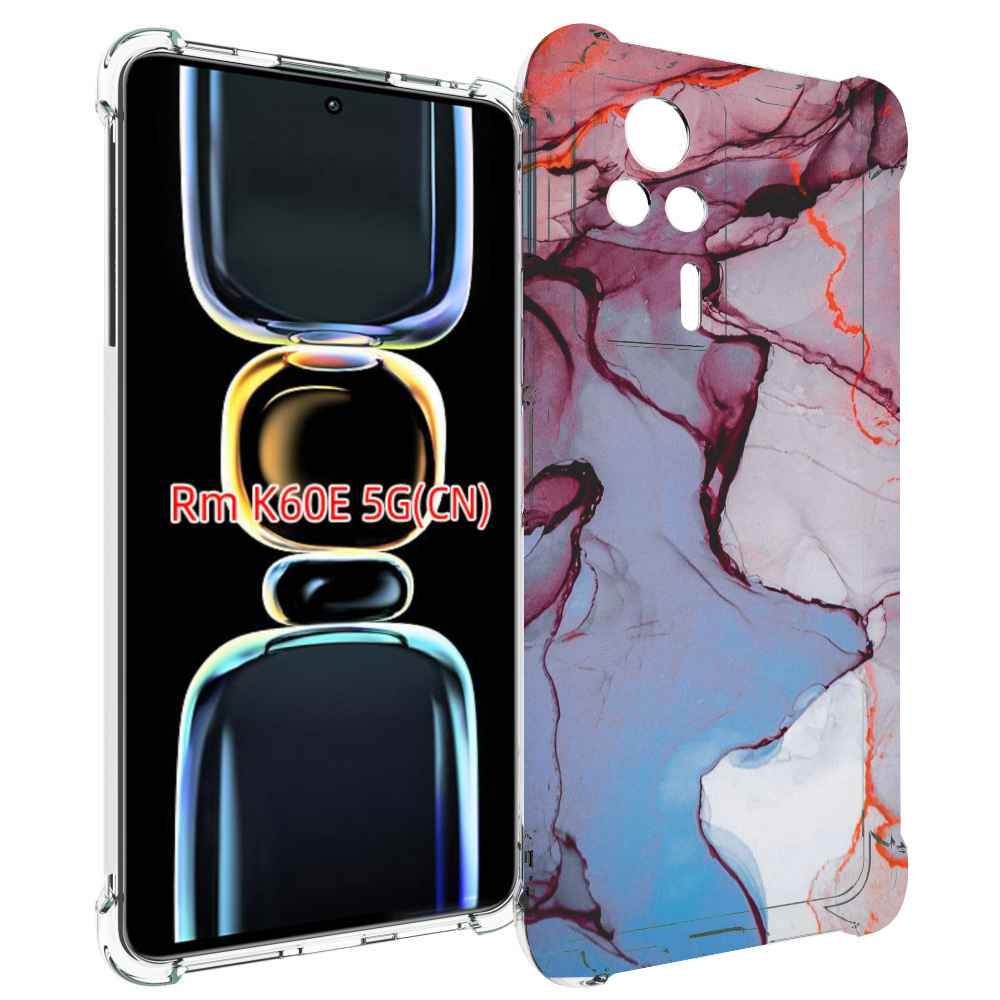 

Чехол MyPads мраморный рисунок для Xiaomi Redmi K60E, Tocco