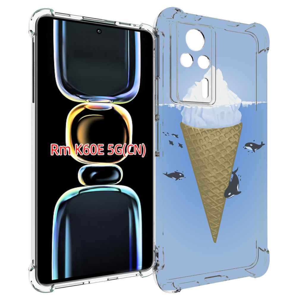 

Чехол MyPads мороженное-у-косаток для Xiaomi Redmi K60E, Tocco