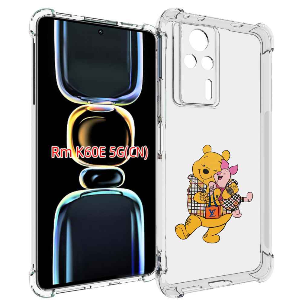 

Чехол MyPads модный-медведь-из-винни-пуха для Xiaomi Redmi K60E, Tocco