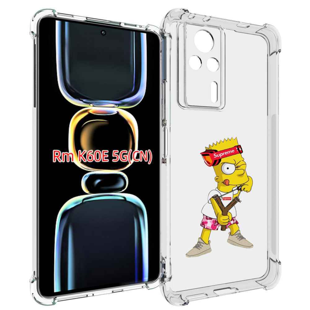 

Чехол MyPads модный-барт-симпсон для Xiaomi Redmi K60E, Tocco