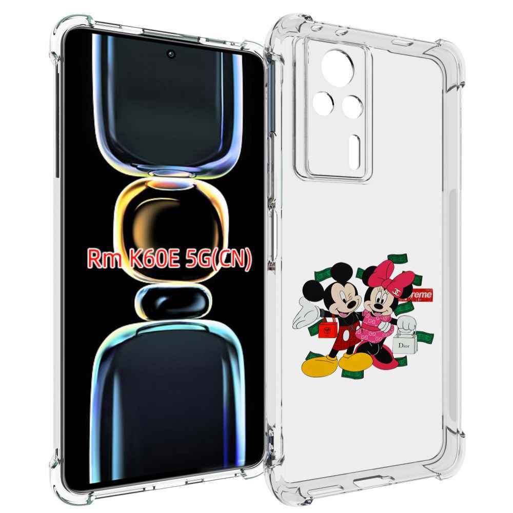 

Чехол MyPads модные-микки-маус детский для Xiaomi Redmi K60E, Tocco