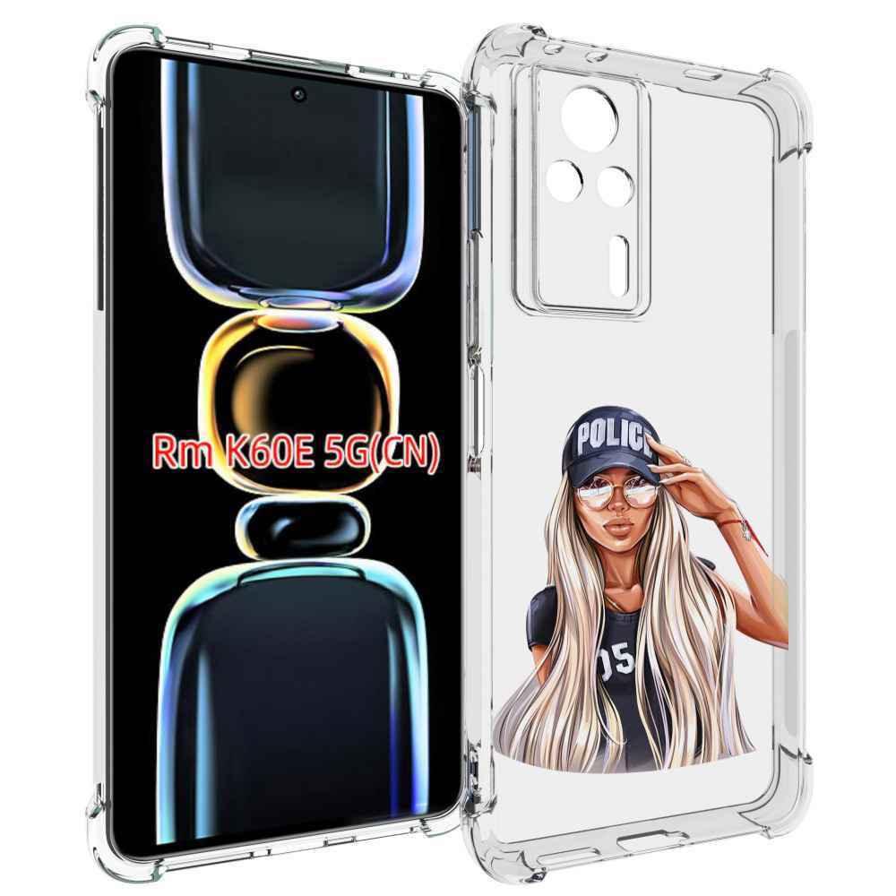 

Чехол MyPads модная-девушка-арт женский для Xiaomi Redmi K60E, Tocco