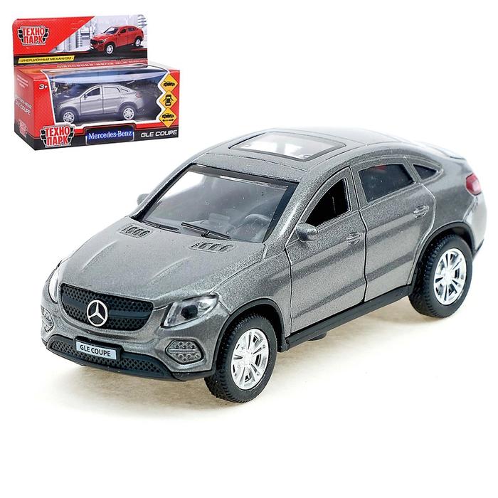 

Машина металлическая инерционная Mercedes-Benz Gle Coupe, цвет серый, 12 см