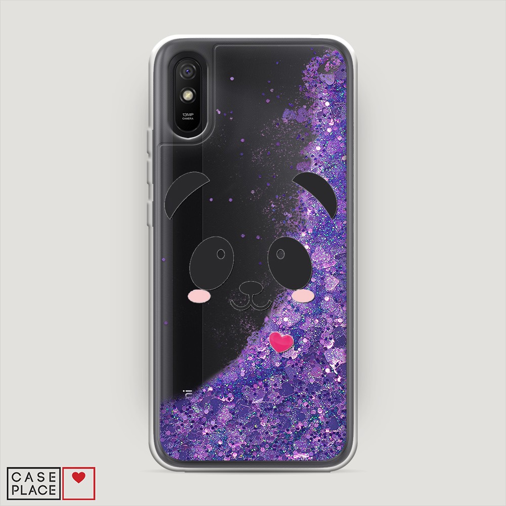 

Чехол Awog на Xiaomi Redmi 9A "Влюбленный панда контур", Разноцветный, 38992-1
