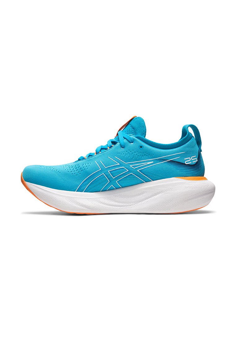 

Кроссовки мужские Asics Nimbus 25 голубые 46 EU, Голубой, Nimbus 25