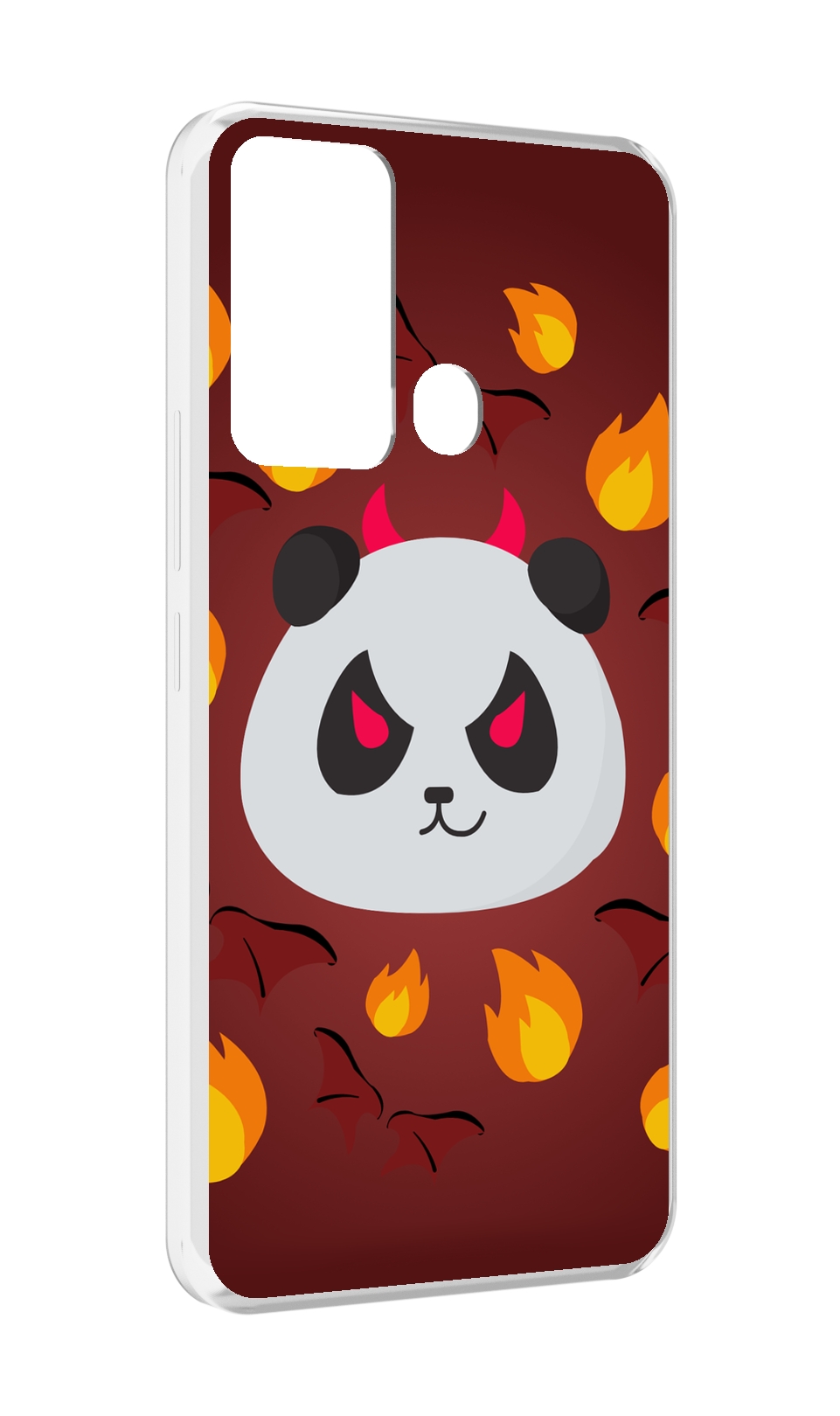 

Чехол MyPads огненная-панда для Infinix Hot 12i, Прозрачный, Tocco