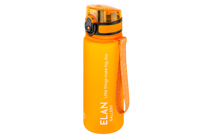 

Бутылка для воды Elan Gallery Style Matte 500 мл 6,5х6,5х23 см оранжевая, Оранжевый