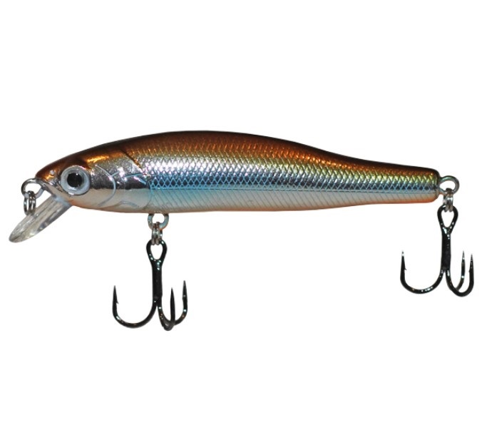

Воблер LureMax Jet Minnow 70SF-008-Blue Moroko, 6гр, Голубой;серебристый