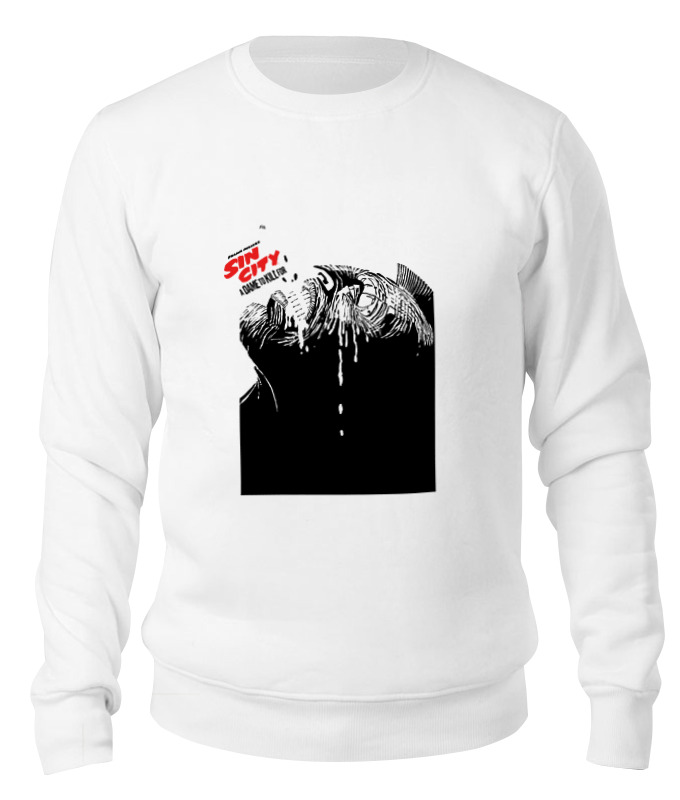 

Свитшот унисекс Printio Sin city / город грехов белый XL, Sin city / город грехов