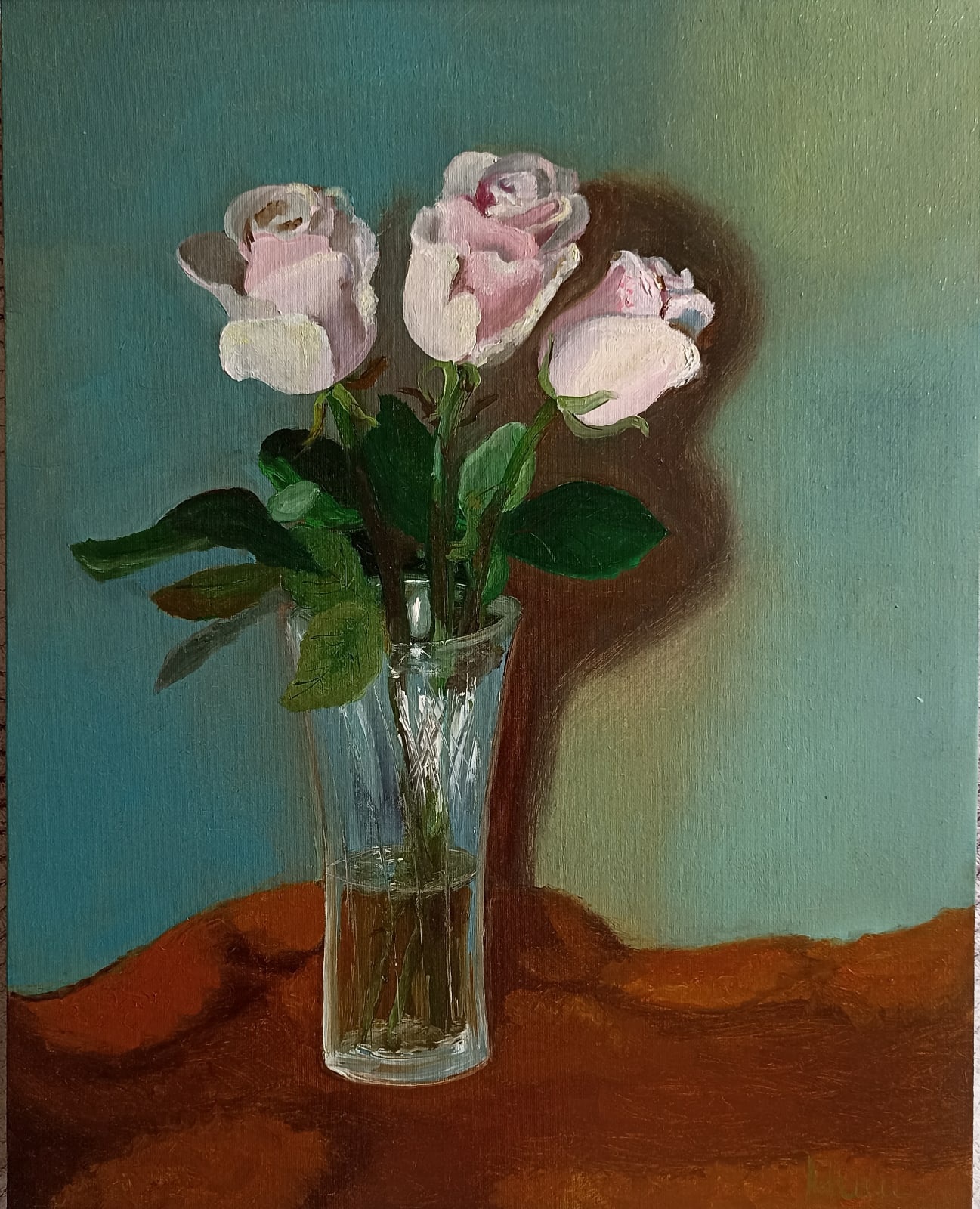 

Картина, Розовые розы , Маргарита Мишарева, 50х40 без рамы