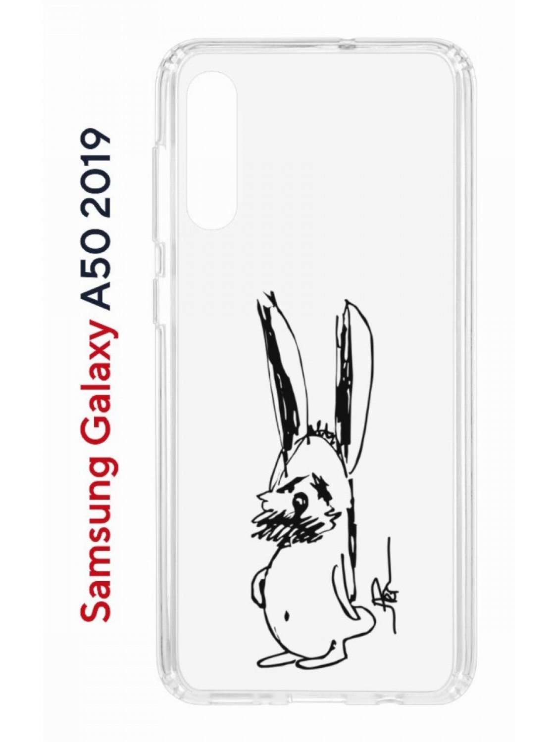 Чехол на Samsung A50,A50S,A30S 2019 с принтом Kruche Print Нормуль!, противоударный бампер