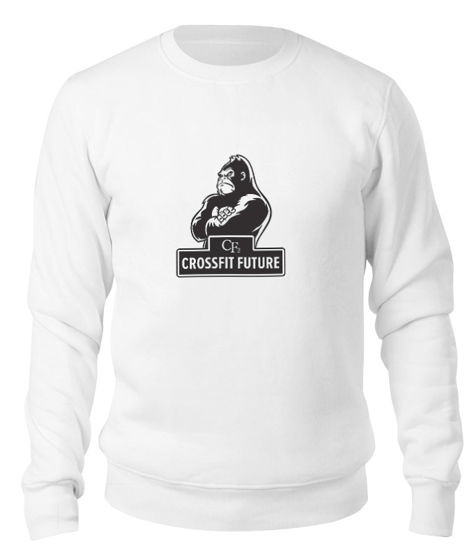 

Свитшот унисекс Printio Crossfit / кроссфит белый XL, Crossfit / кроссфит