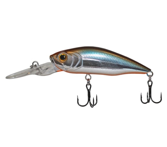 

Воблер LureMax Eloisa 60SP-008-Blue Moroko, 7,2гр, Голубой;серебристый