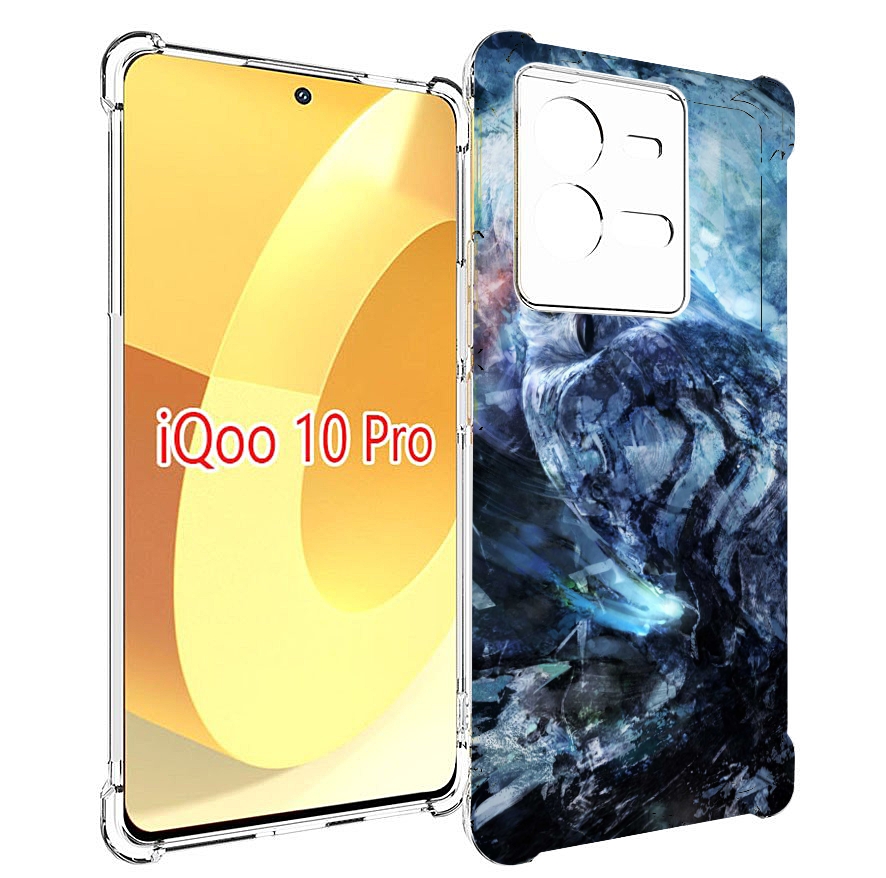 

Чехол MyPads замороженная-сова для Vivo iQOO 10 Pro, Прозрачный, Tocco
