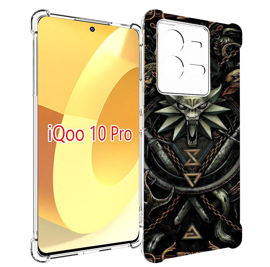 

Чехол MyPads загружено для Vivo iQOO 10 Pro, Прозрачный, Tocco