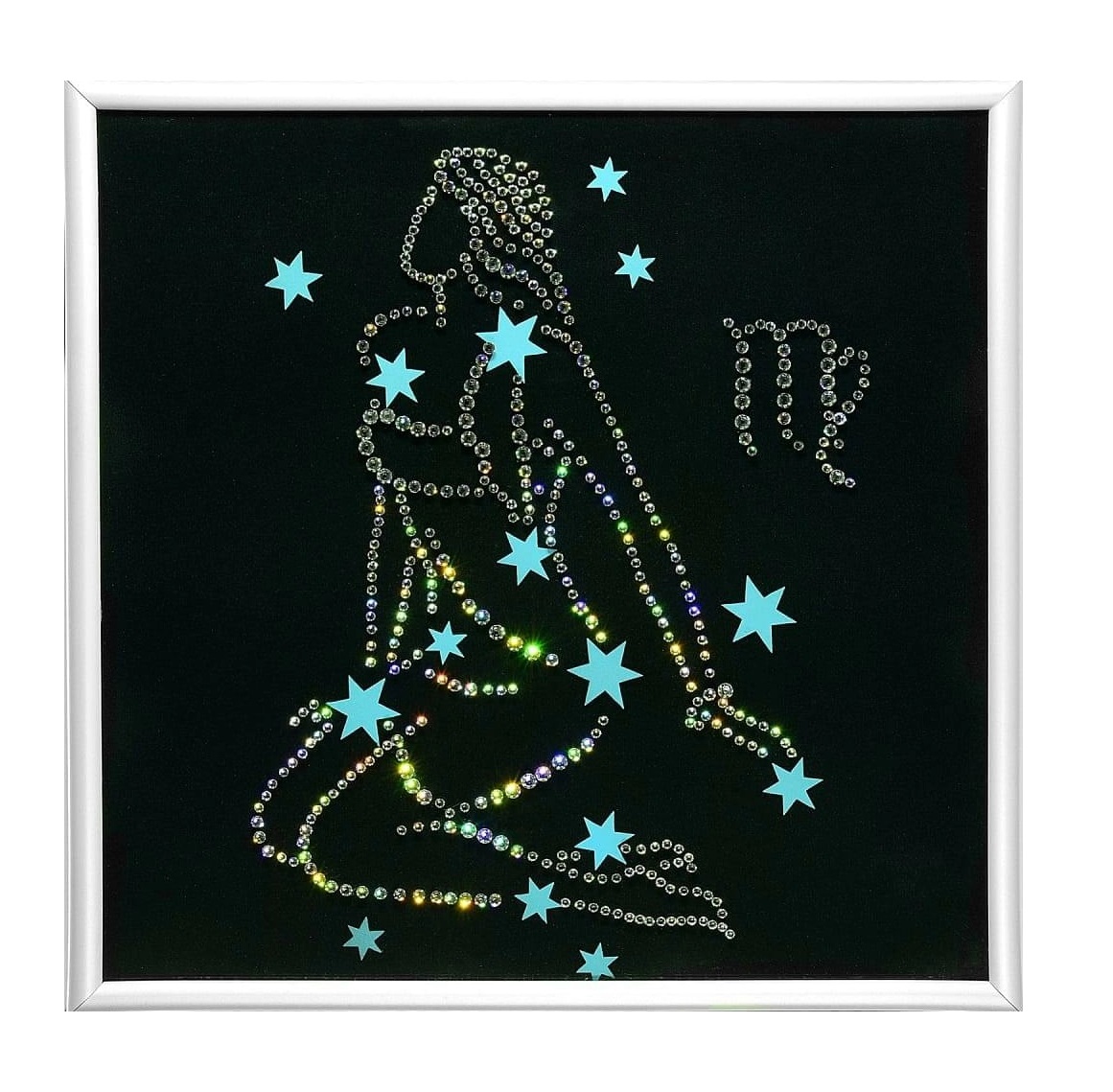 

Картина Знаки Зодиака: Дева. Сваровски Swarovski 25 х 25 см