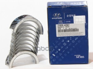 

HYUNDAI-KIA 2102042907 КОМПЛЕКТ ПОДШИПНИКОВ СКОЛЬЖЕНИЯ КОЛЕНВАЛА (5ШТ)[ORG] () 1шт