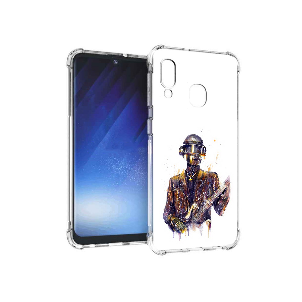 

Чехол MyPads Tocco для Samsung Galaxy A20e космо-гитарист (PT133424.505.392), Прозрачный, Tocco