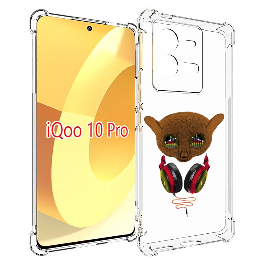 Чехол MyPads диджей для Vivo iQOO 10 Pro