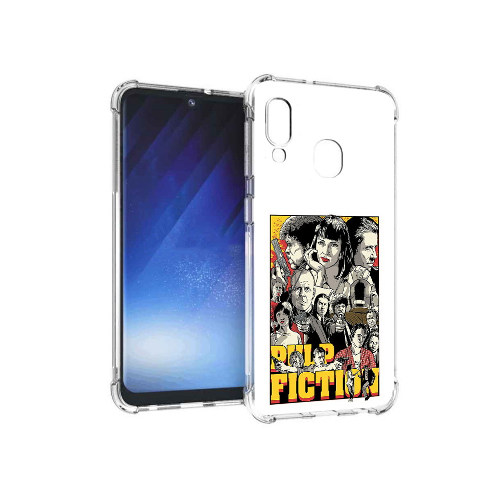 Чехол MyPads Tocco для Samsung Galaxy A20e комикс картинка (PT133424.505.390)