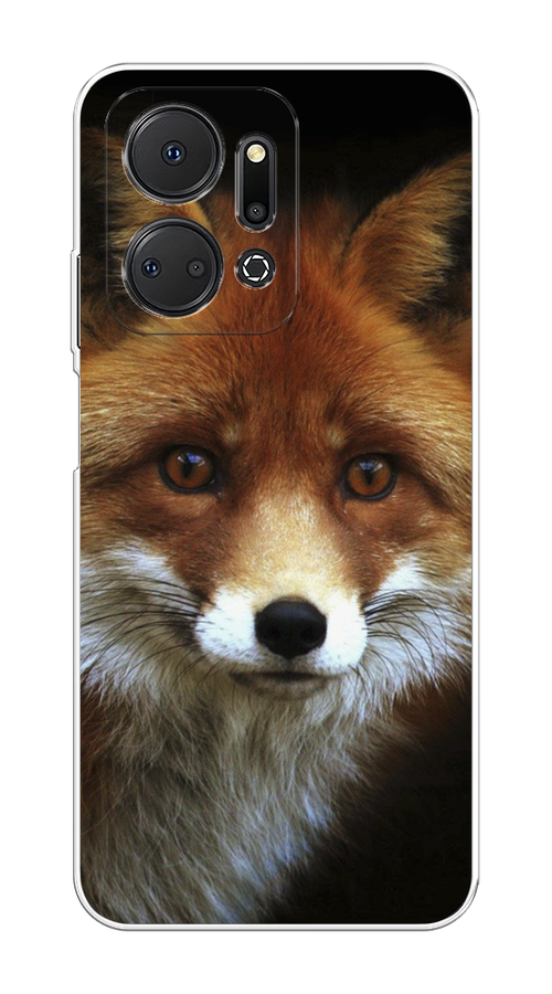 

Чехол на Honor X7A "Лиса 2", Оранжевый;черный;серый, 6120650-1