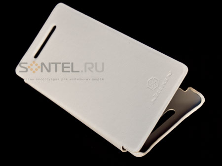 Чехол-книжка Nillkin Stylish Leather для HTC Windows Phone 8X белый